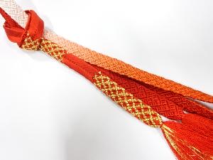 正絹　手組帯締め